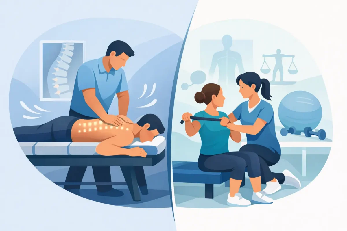 Spinal Adjustment vs Physical Therapy for Pain